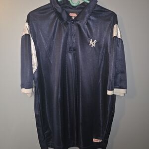 NEW YORK YANKEES Stitches Navy Polo